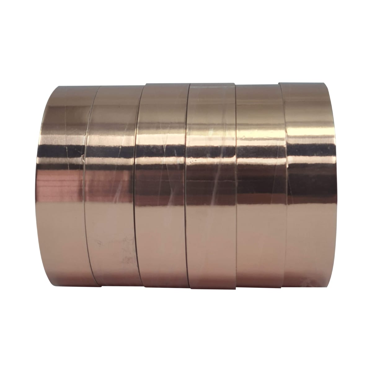 Pack 6 Rollos Cinta de Cobre Conductora Autoadhesiva 25 mm ancho2