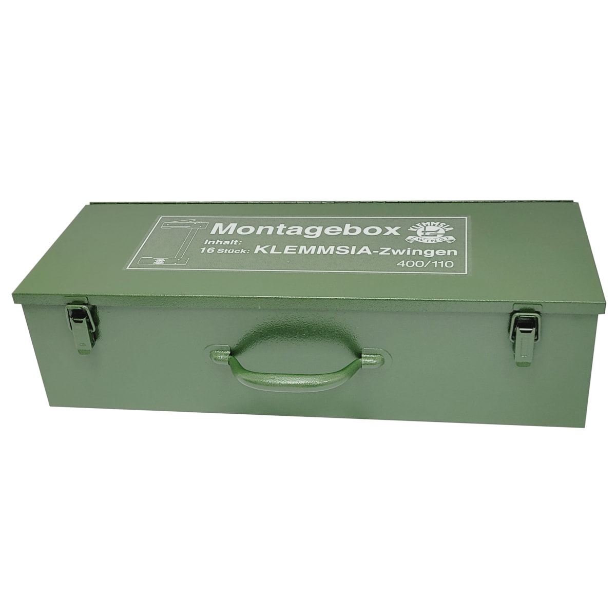 Caja de Prensas Klemmsia. Mod: 0216 Sargento de 400 mm de largo (16 pcs) 3