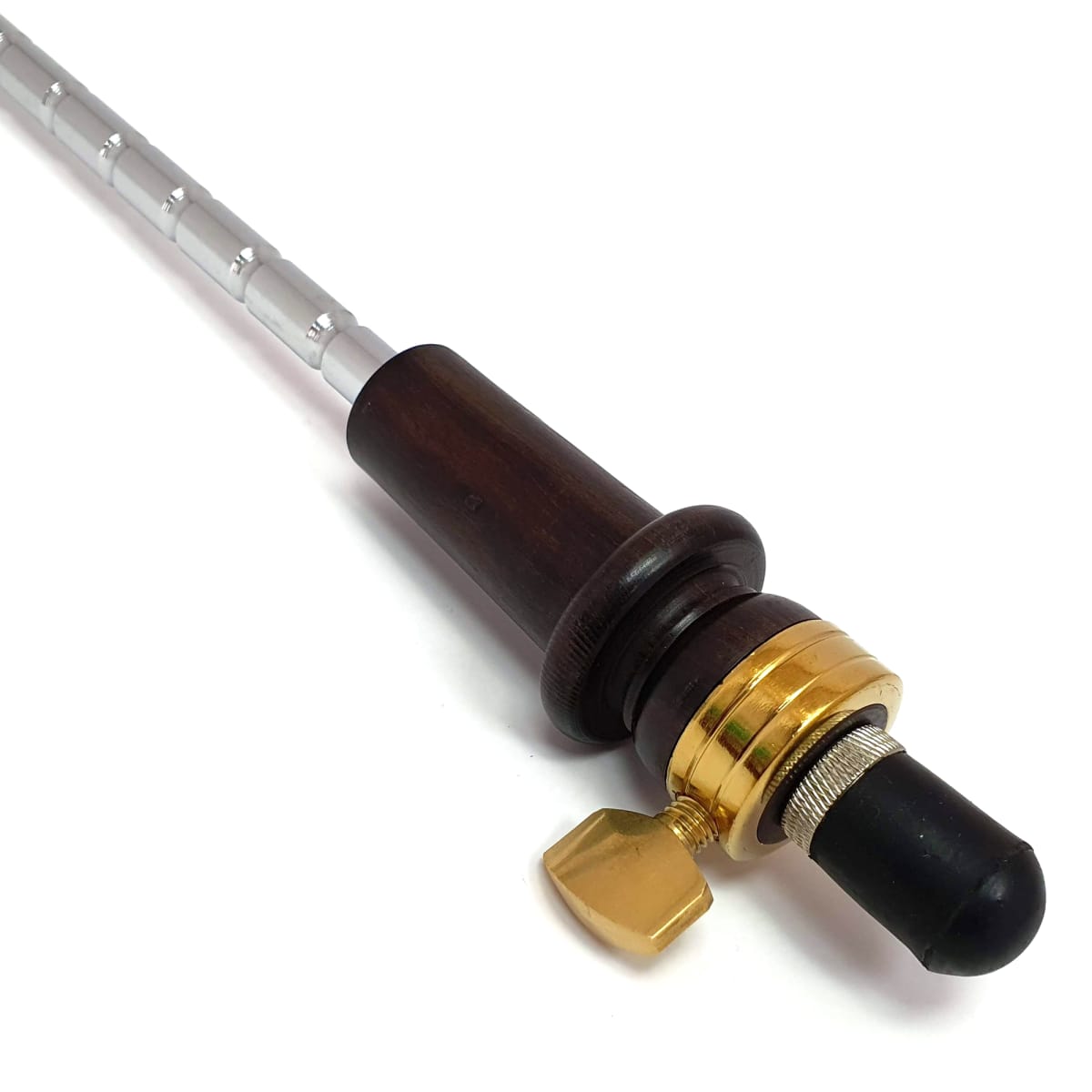 Puntal de Acero Cromado y Ebano para Contrabajo4