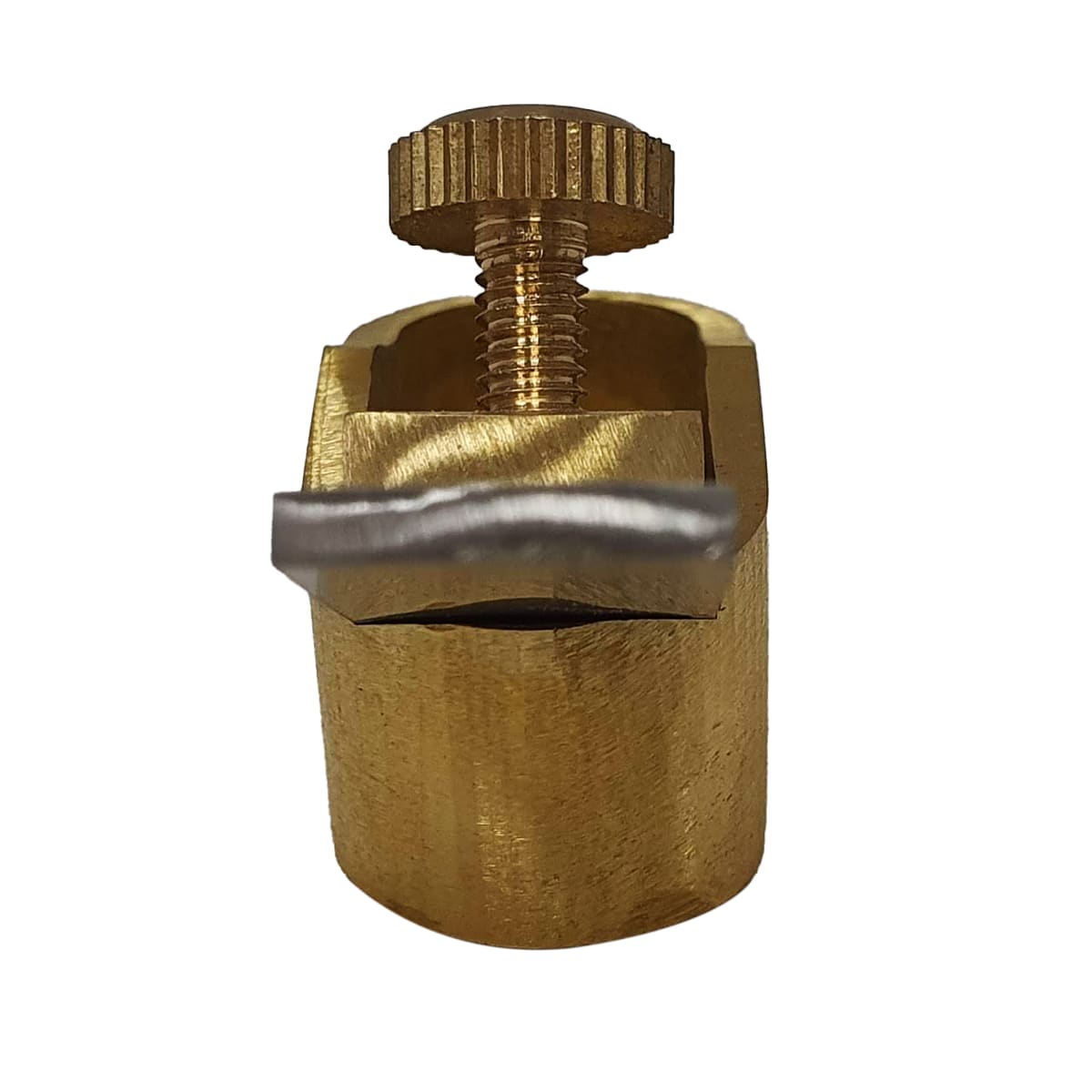 Mini Cepillo de Bronce. Base Curva de 34 mm2