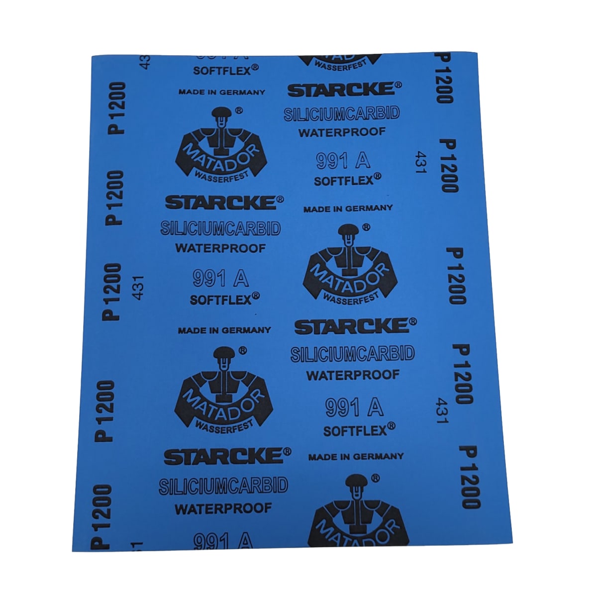 Lija al Agua Grano 1200 de 230 x 280 mm2