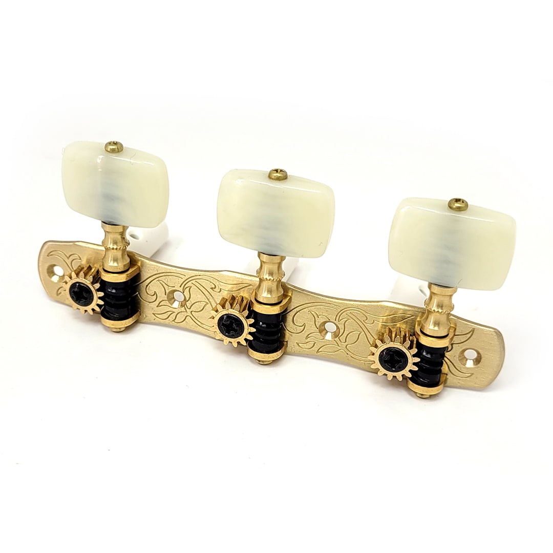 Clavijero Guitarra Clásica Gotoh 3L+3R Gold 35G1800-EI Bronce Sólido5