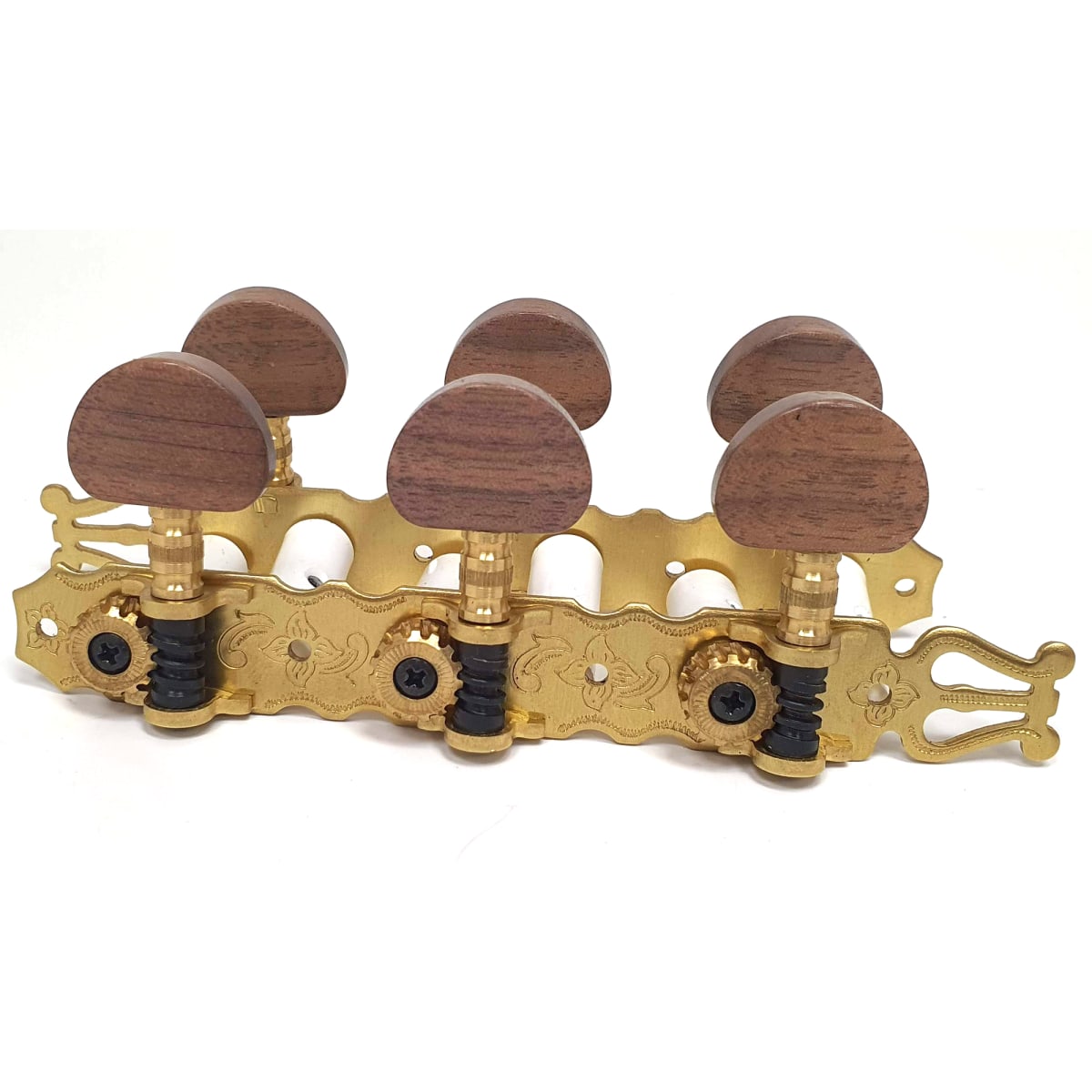 Clavijero para Guitarra Clasica. Mod: 129.01.N. Gold. con Lira3