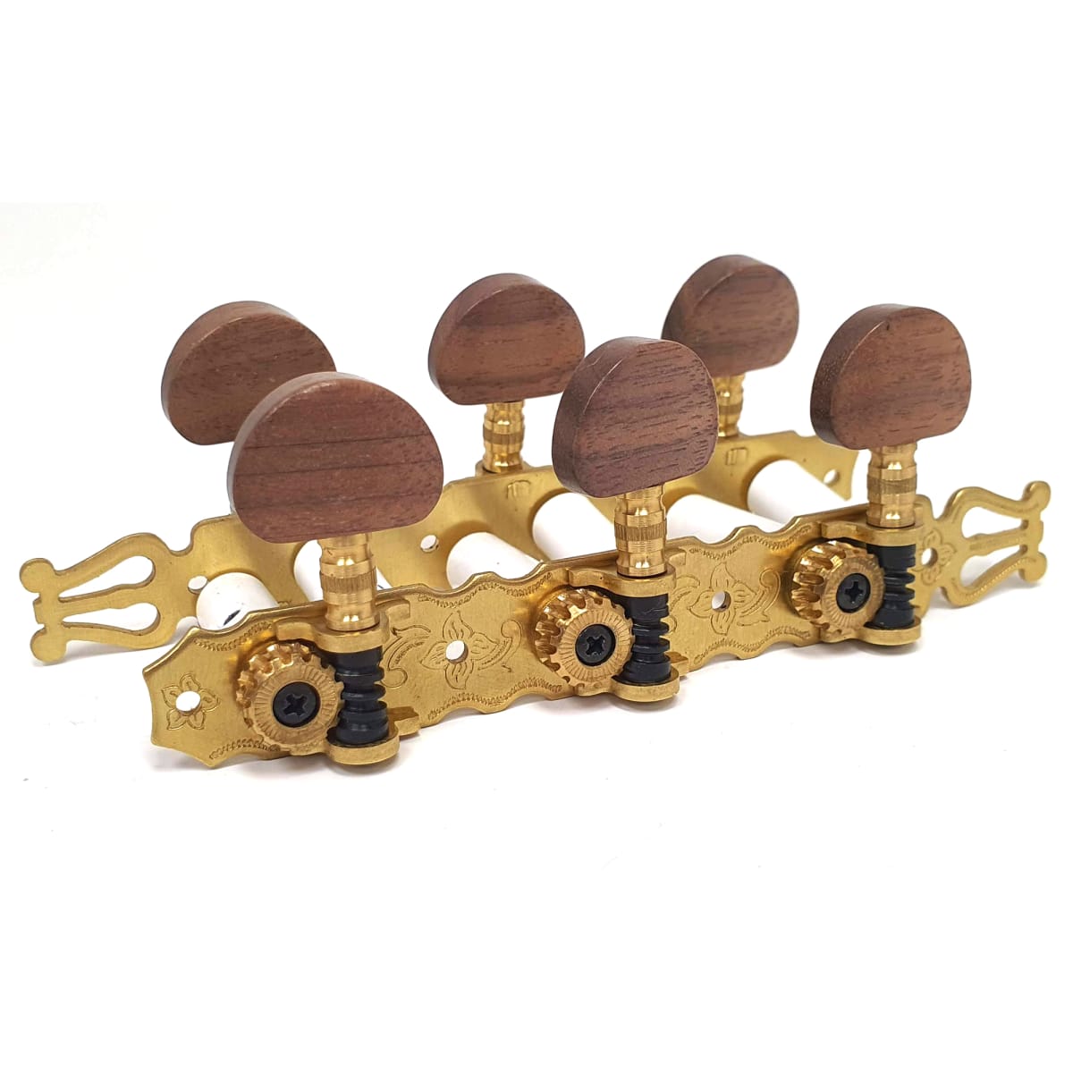 Clavijero para Guitarra Clasica. Mod: 129.01.N. Gold. con Lira4