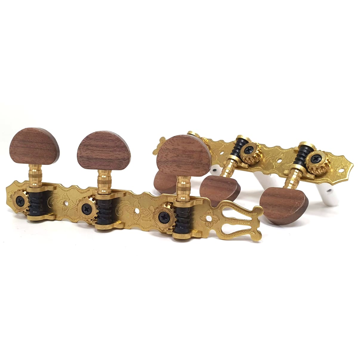 Clavijero para Guitarra Clasica. Mod: 129.01.N. Gold. con Lira11