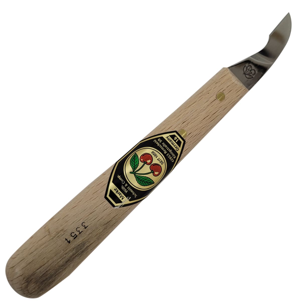 Cuchillo Two Cherries 3351 para Tallado de Madera11