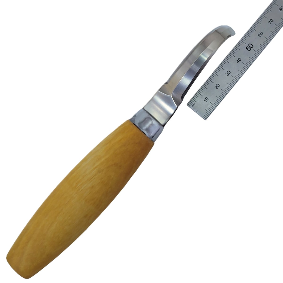 Cuchillo de Gancho Hook Knife Morakniv para Tallado en Madera 163 + Estuche de Cuero6
