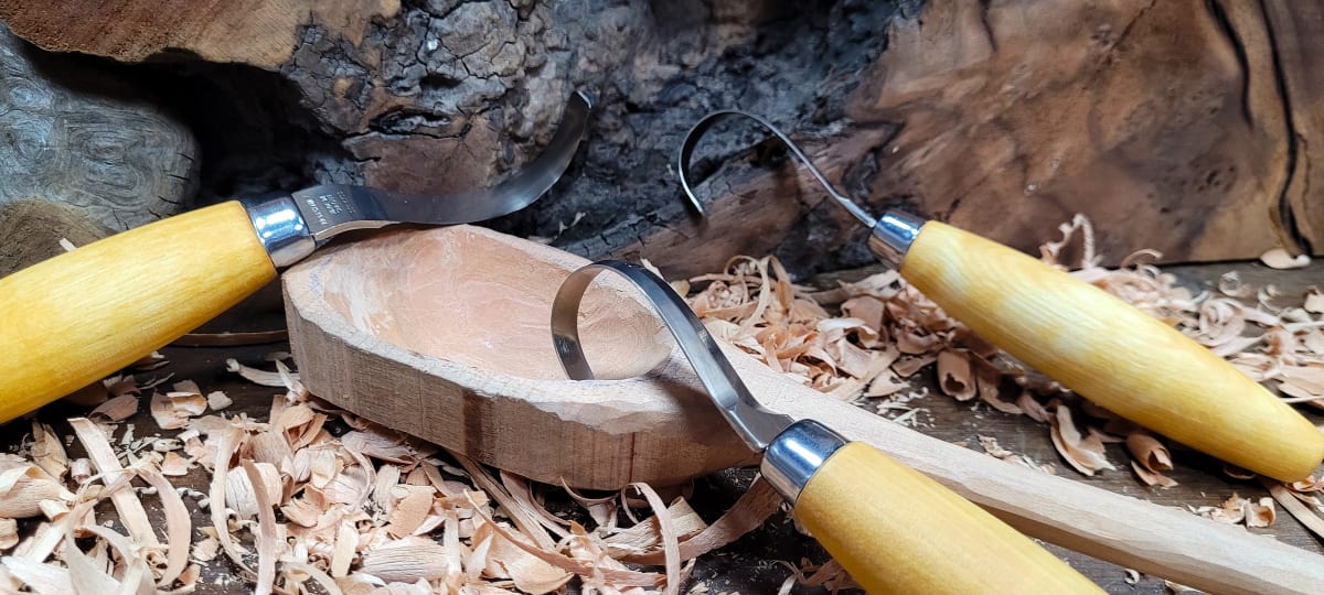 Cuchillo de Gancho Hook Knife Morakniv para Tallado en Madera 1638