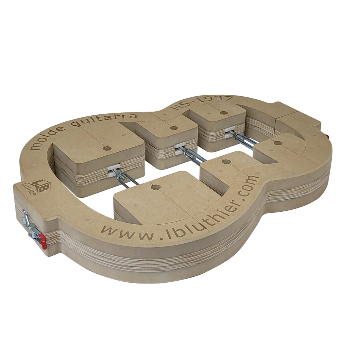 Molde para Armado de Guitarra Clásica Hauser 19376