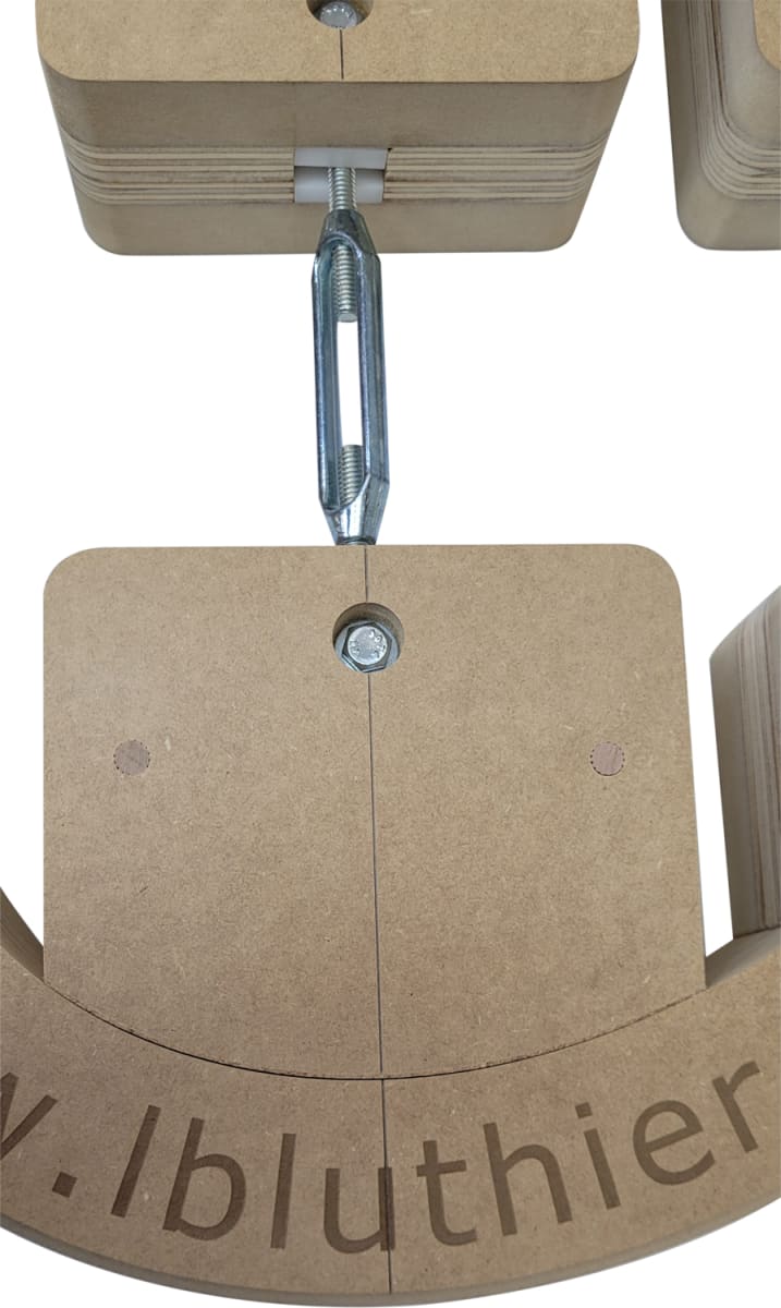 Molde para Armado de Guitarra Clásica Hauser 19379