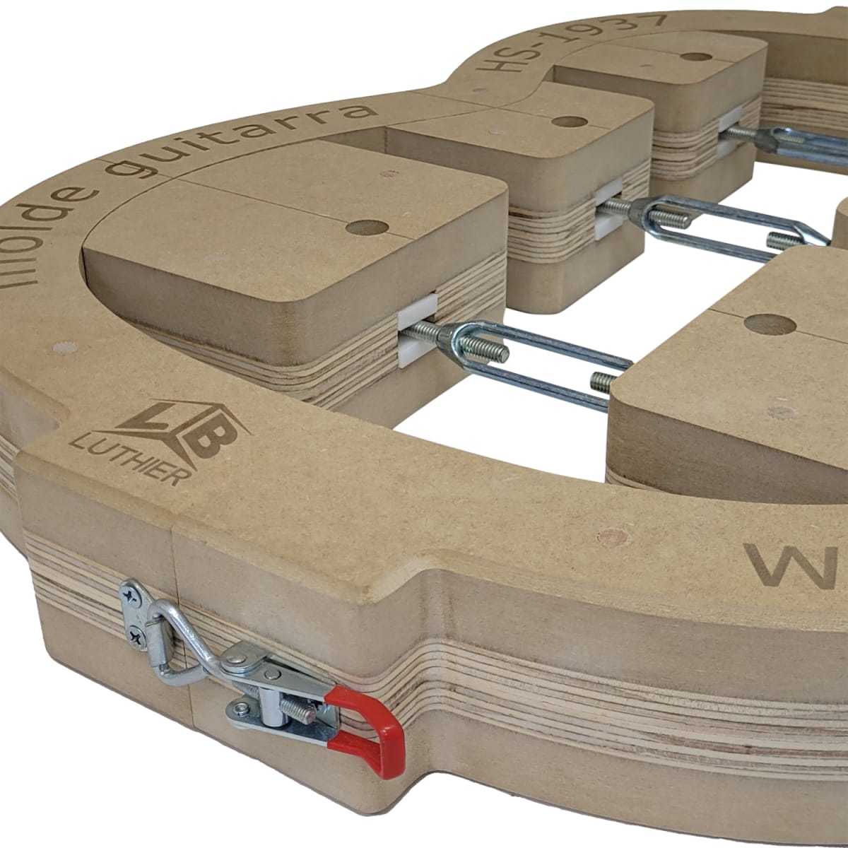 Molde para Armado de Guitarra Clásica Hauser 193712