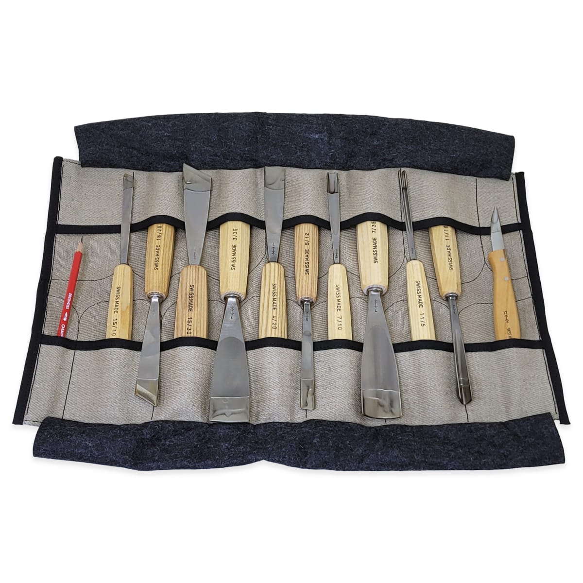 Set de Gubias Pfeil Edicion Val Gardena para Tallado en Madera. Mod: VG 11 0