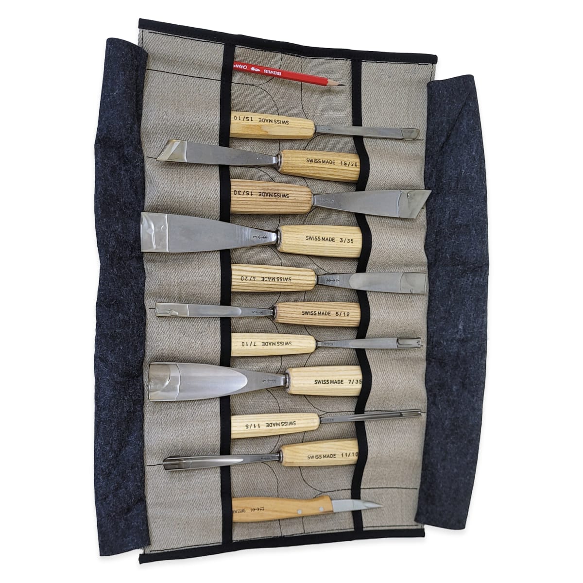 Set de Gubias Pfeil Edicion Val Gardena para Tallado en Madera. Mod: VG 116