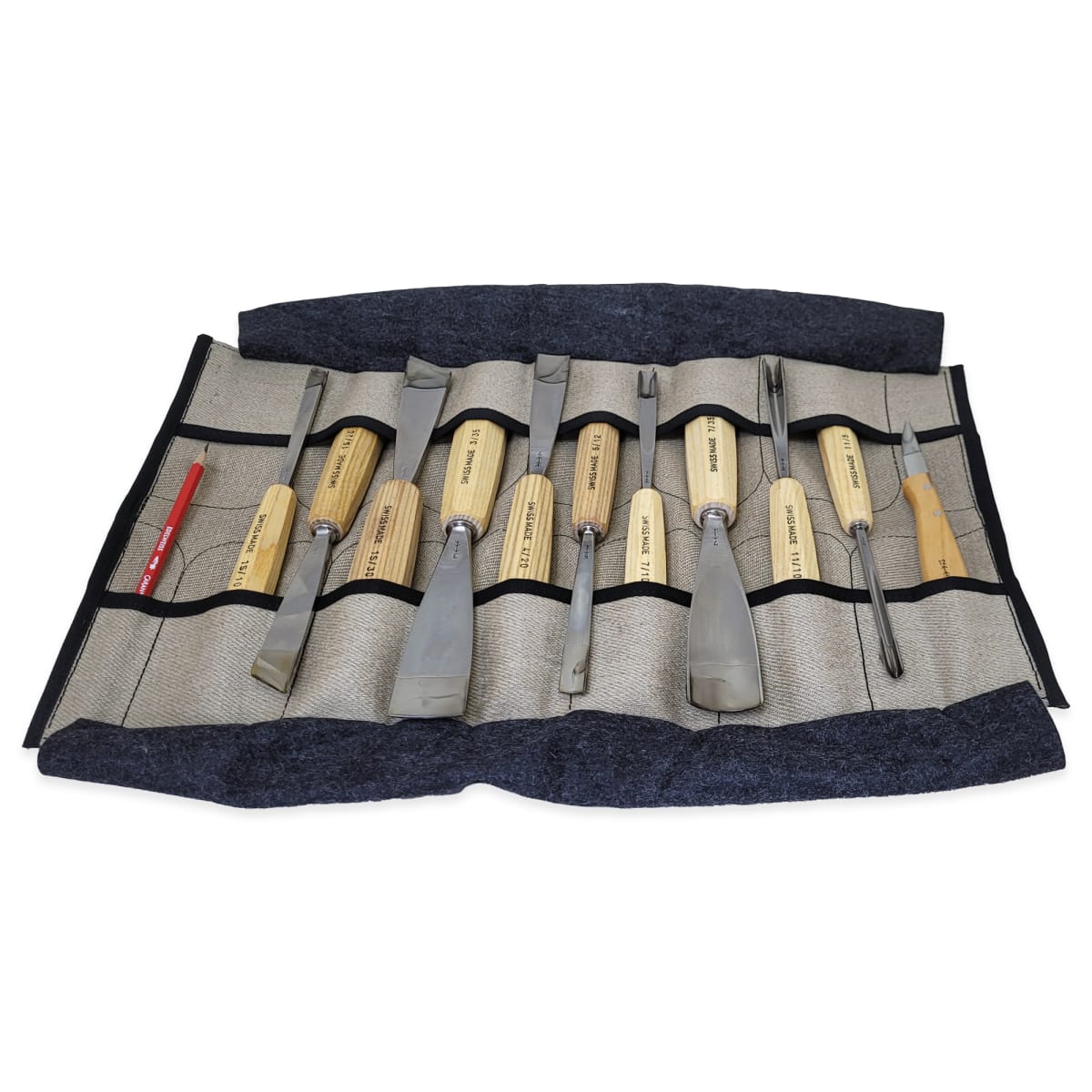 Set de Gubias Pfeil Edicion Val Gardena para Tallado en Madera. Mod: VG 1111