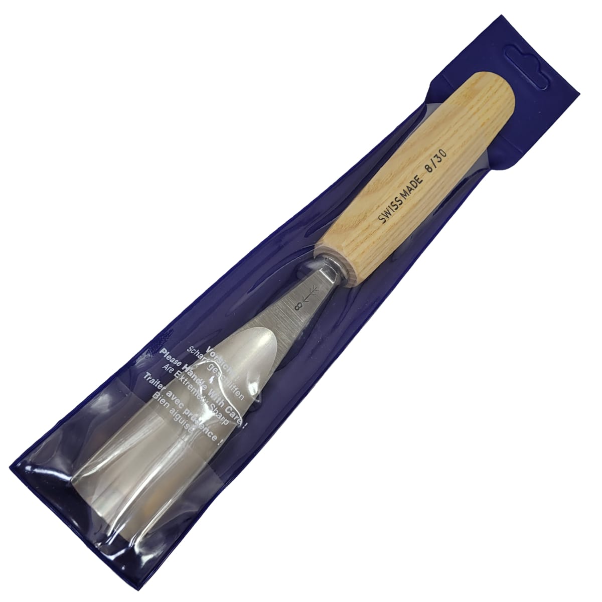 Gubia Pfeil No 8 Semi Curva de 30 mm de ancho3