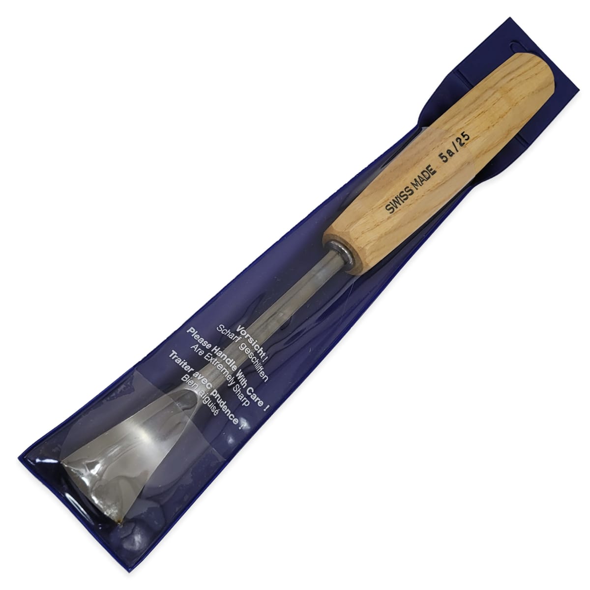 Gubia Pfeil No 5A Semi Plana Corta de 25 mm de ancho para hacer Cuchara o Cuenco4
