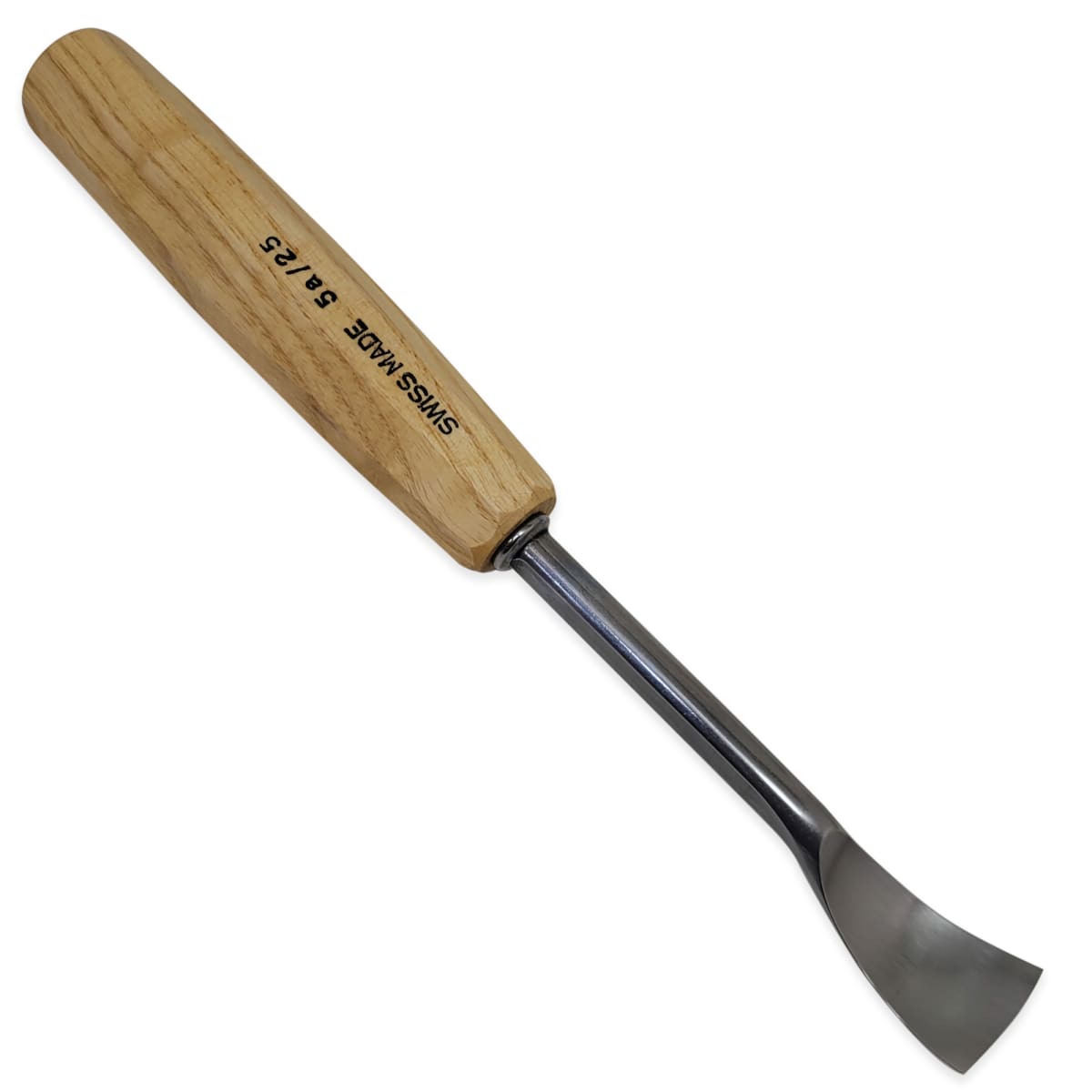 Gubia Pfeil No 5A Semi Plana Corta de 25 mm de ancho para hacer Cuchara o Cuenco7