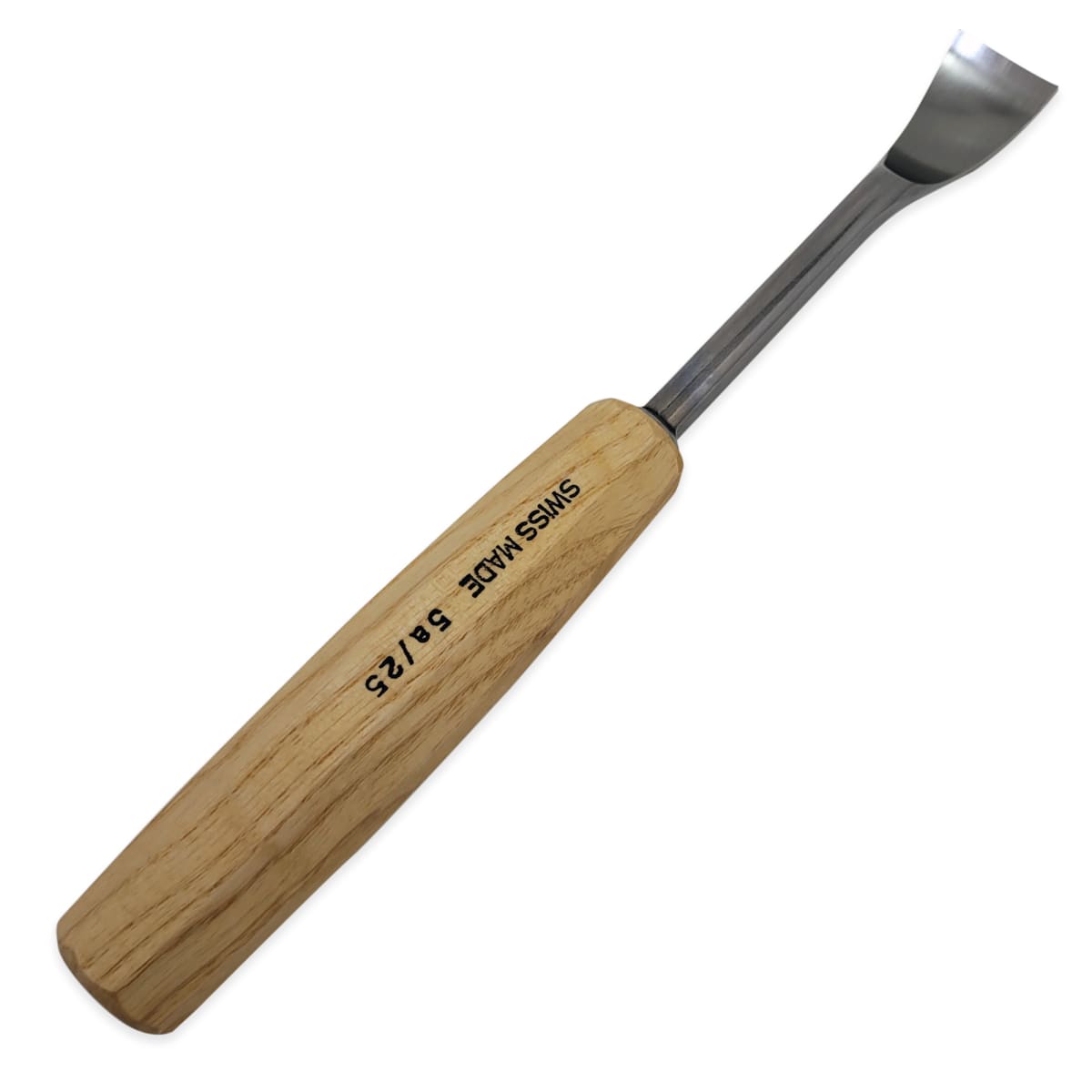Gubia Pfeil No 5A Semi Plana Corta de 25 mm de ancho para hacer Cuchara o Cuenco8