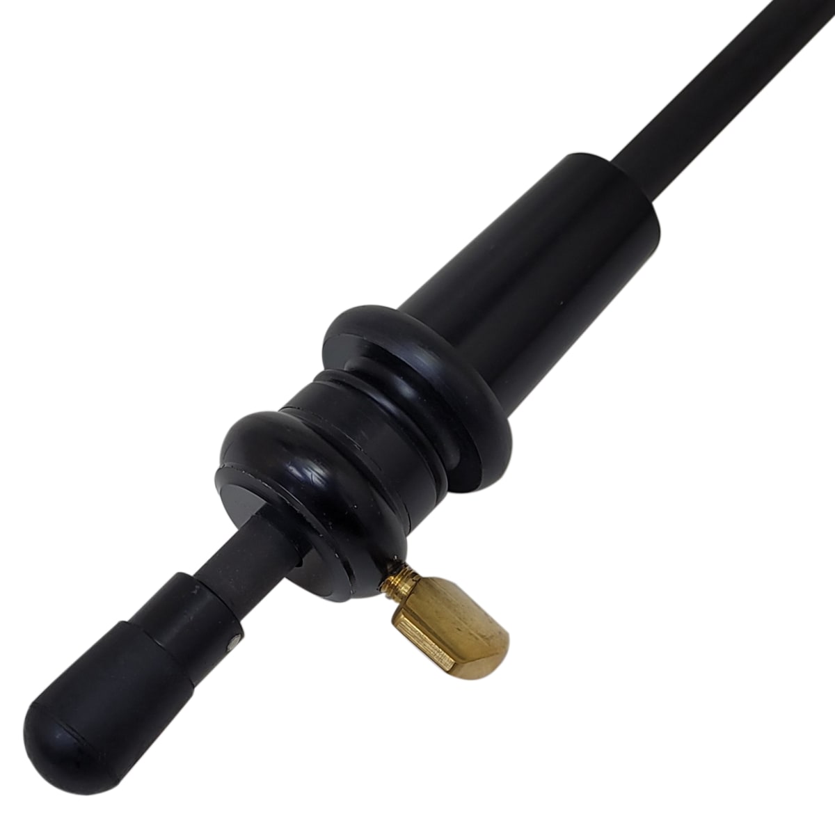 Puntal para Cello de Ebano con Botón Dorado y puntal de Fibra de Carbono6