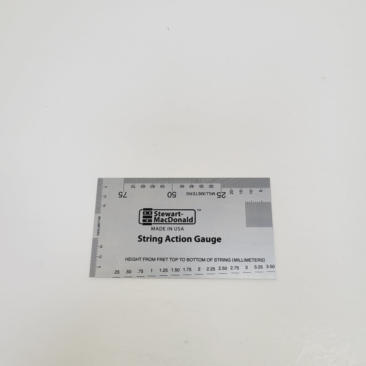 Guia para calibración de instrumentos de cuerdas # 0670-M Stewmac EEUU8