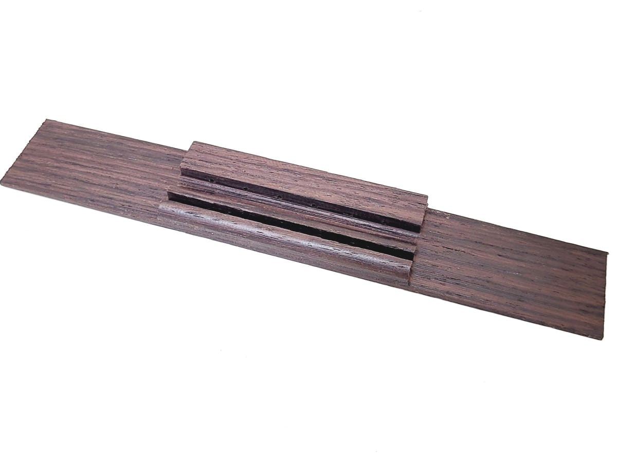 Puente Especial de Guitarra Clásica Indian Rosewood Palorosa de la India. Mod: 17