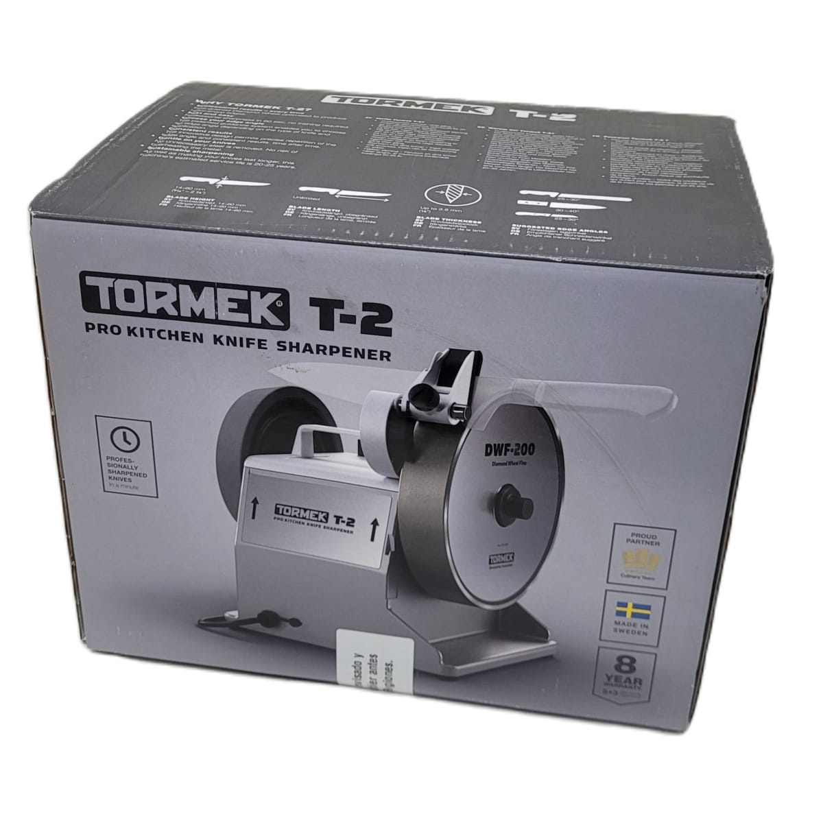 Afiladora Profesional para Cuchillos de Cocina Tormek T2 Piedra Diamantada Grano 60014