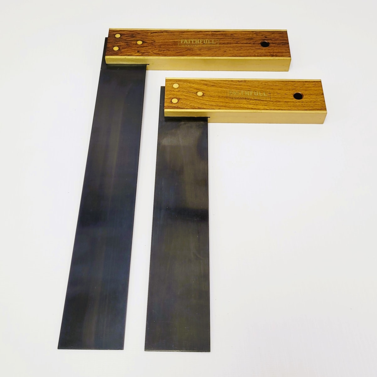 Pack de Escuadras Carpintero Faithfull de 9