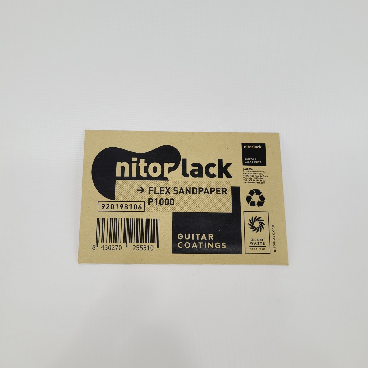 Lija Flexible Nitorlack Grano 1000 0