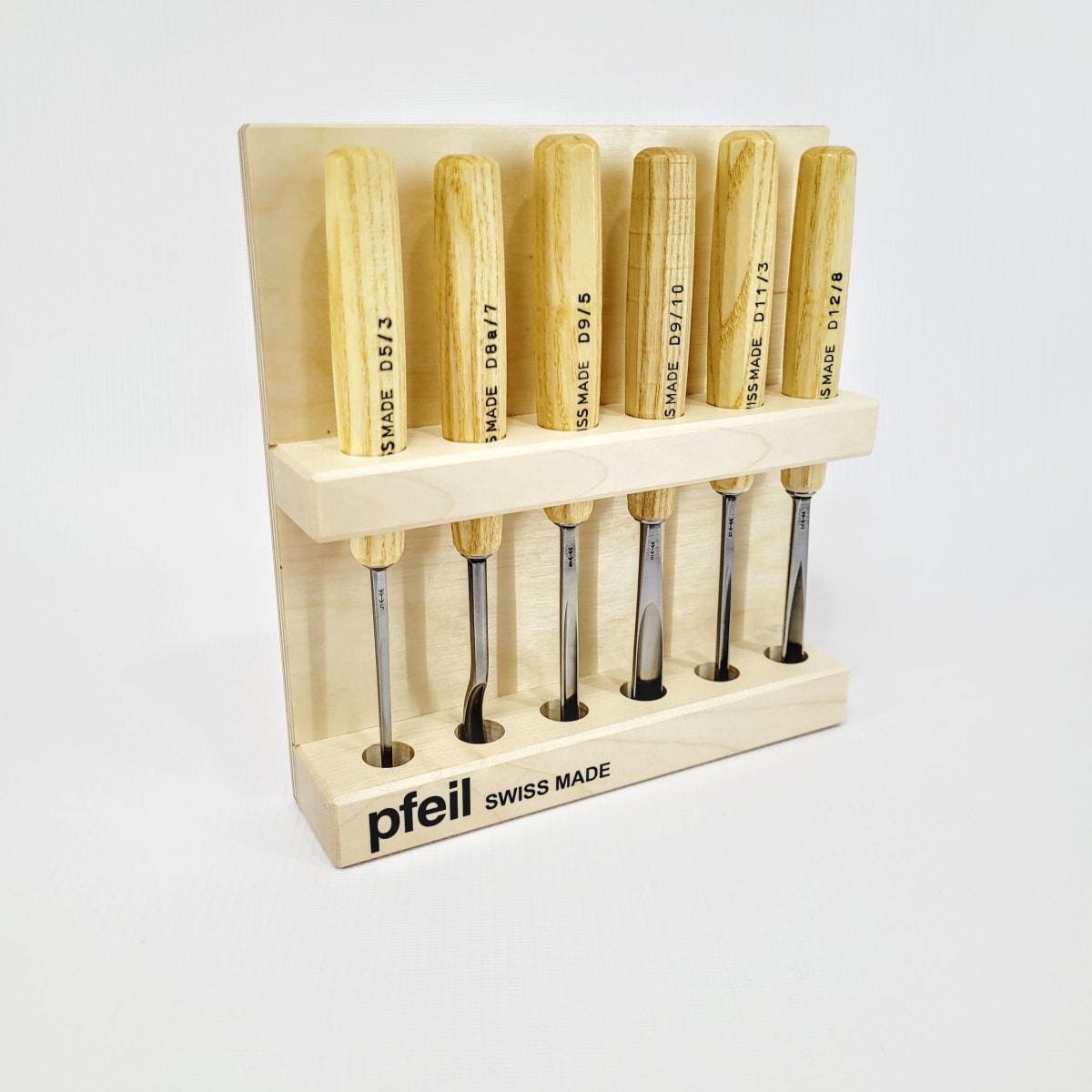 Set de 6 Gubias Pfeil para Xilografía y Tallado en Madera Mod: D 6erA3