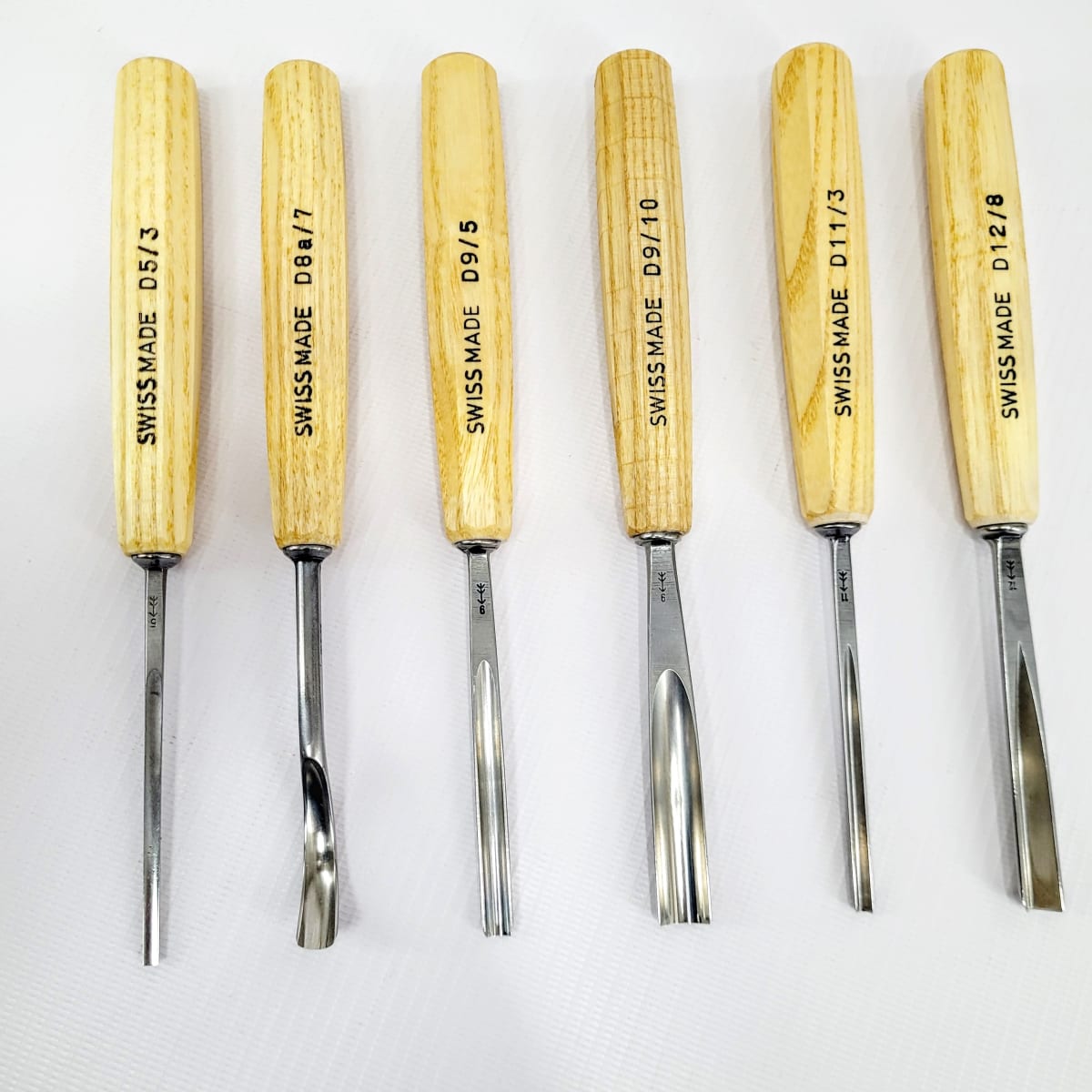 Set de 6 Gubias Pfeil para Xilografía y Tallado en Madera Mod: D 6erA2