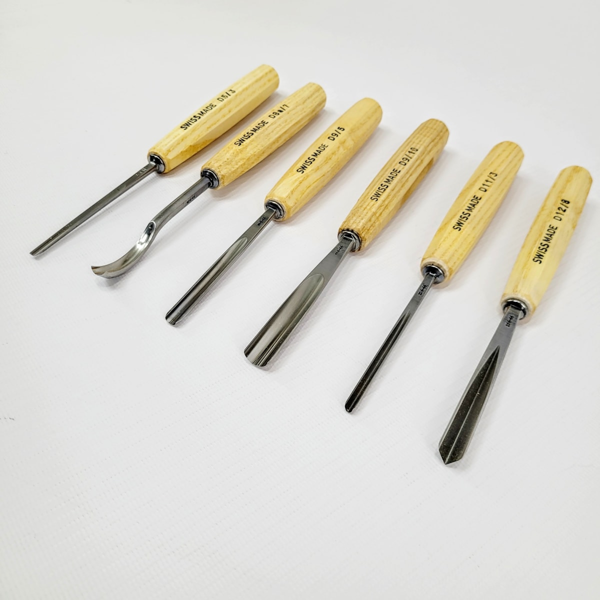 Set de 6 Gubias Pfeil para Xilografía y Tallado en Madera Mod: D 6erA6