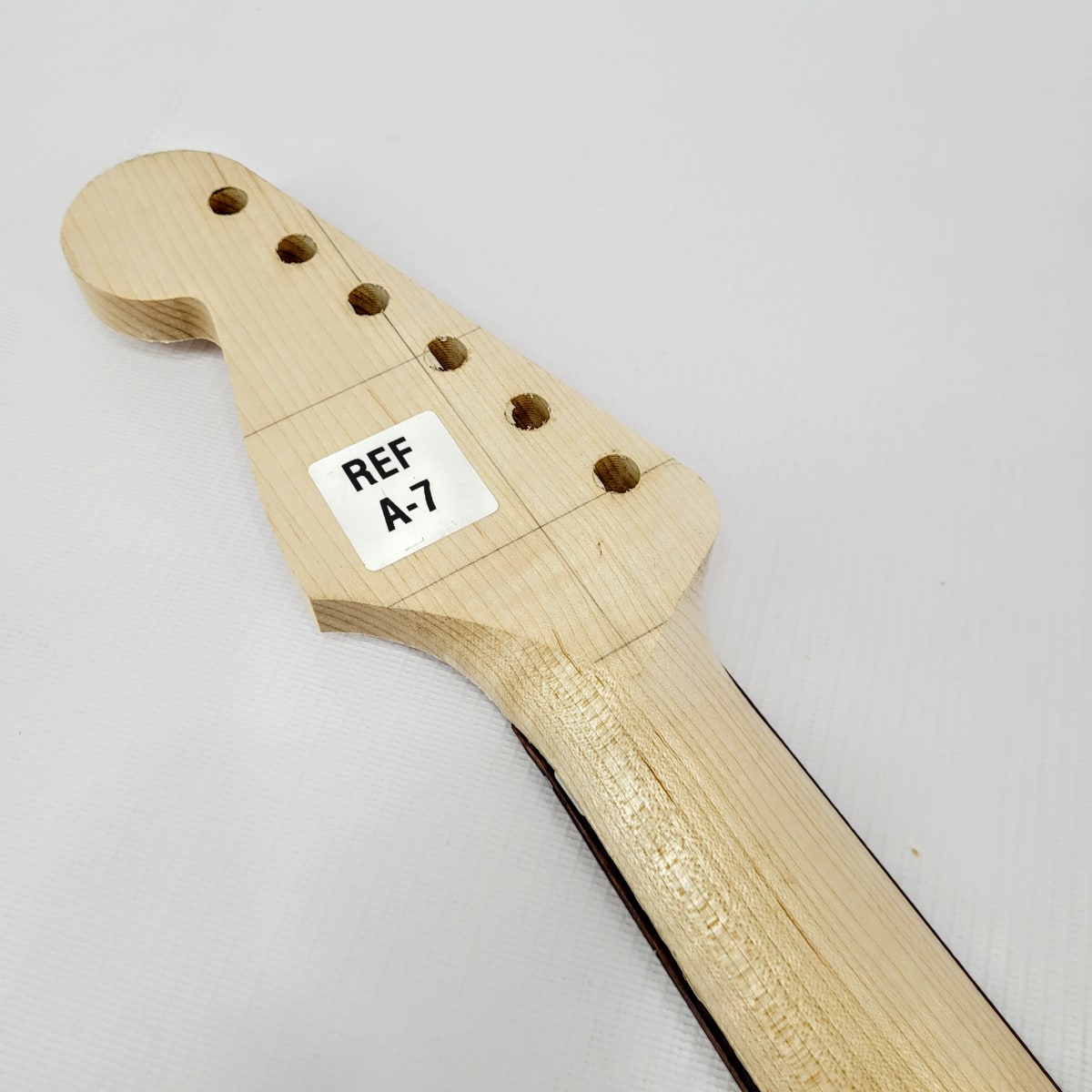 Kit 03 de Mastil Semi Elaborado Tipo Strato + Diapason Ranurado + Tensor7