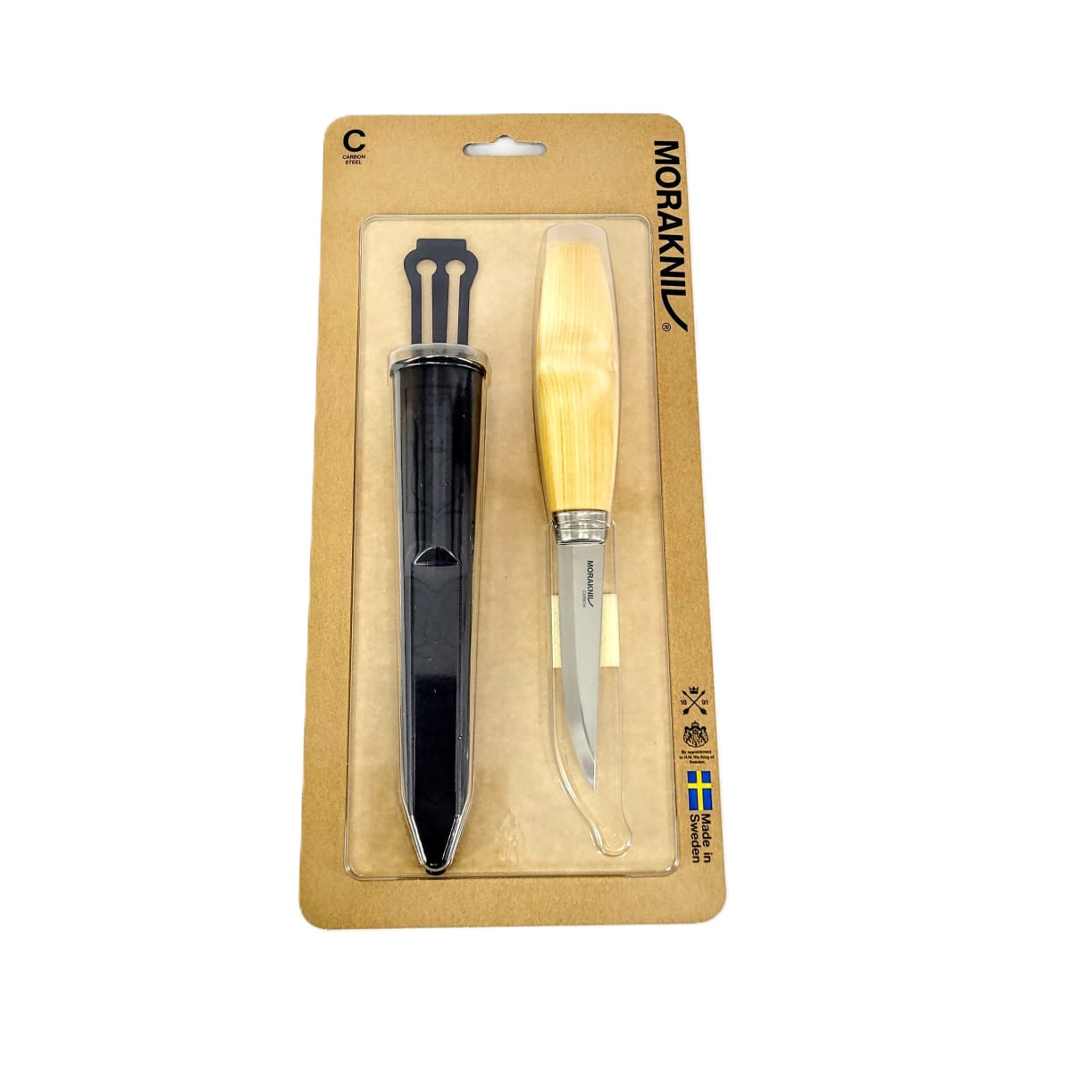 Cuchillo Morakniv para Tallado en Madera 106 (C) Acero al Carbono con Estuche7