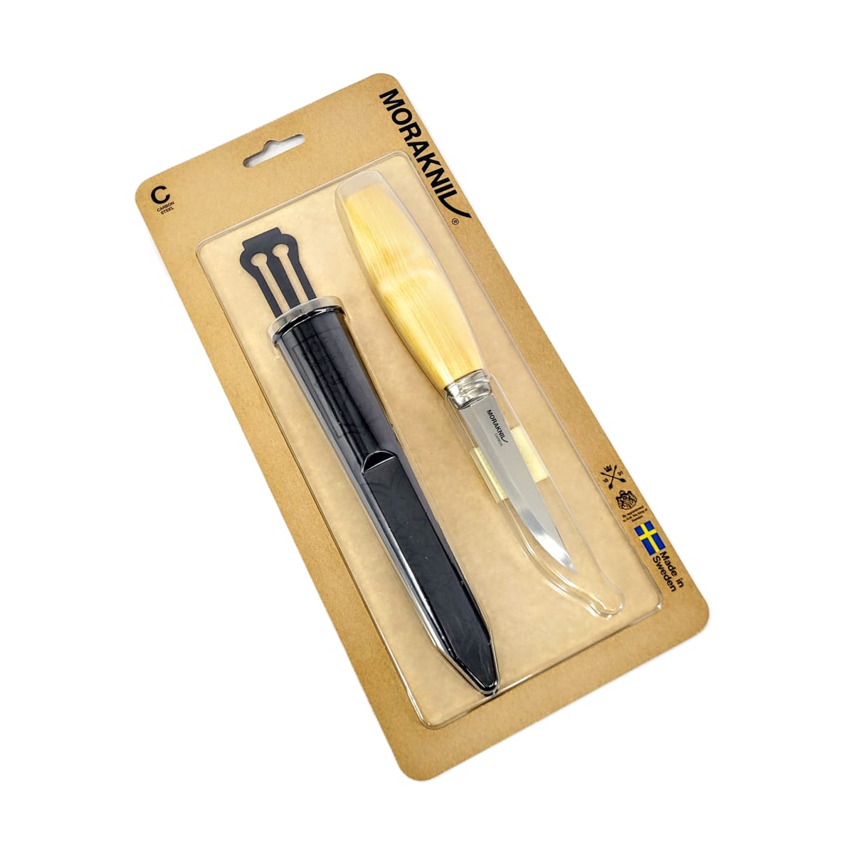 Cuchillo Morakniv para Tallado en Madera 106 (C) Acero al Carbono con Estuche2