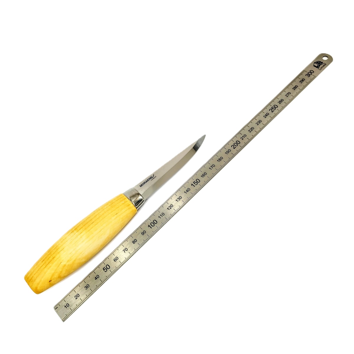 Cuchillo Morakniv para Tallado en Madera 106 (C) Acero al Carbono con Estuche14