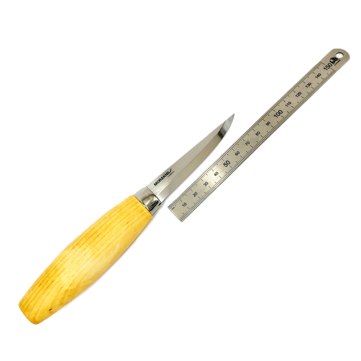 Cuchillo Morakniv para Tallado en Madera 106 (C) Acero al Carbono con Estuche15