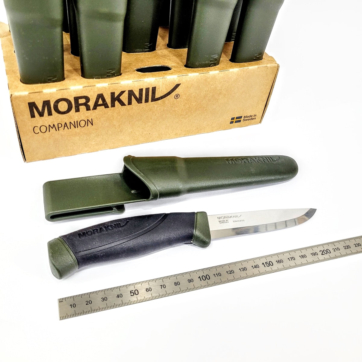 Cuchillo Morakniv Companion 11827 Outdoor Sports Color Military Green2