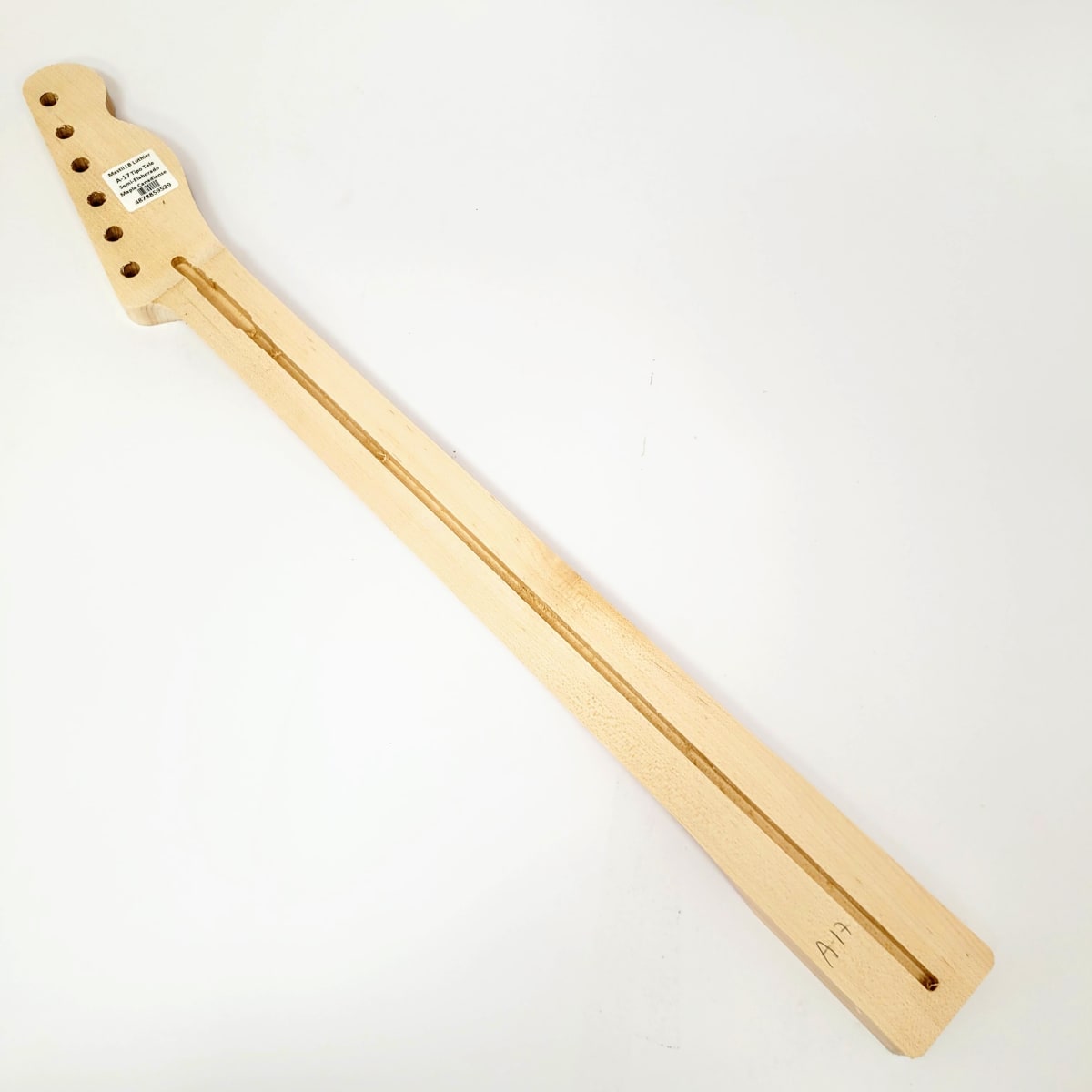 Mastil LB Luthier A-17 Tipo Tele Semi Elaborado de Maple Canadiense Especial 0