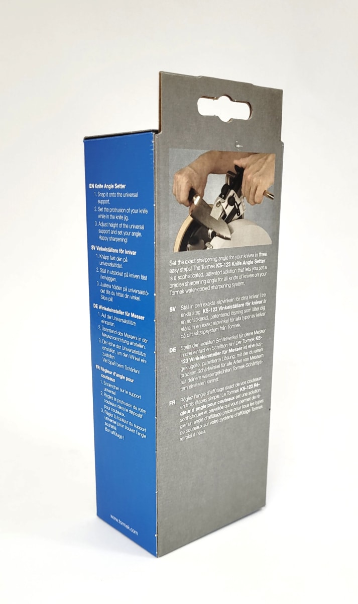 Accesorios Tormek KS-123 guia afilado cuchillos en T4 y T85