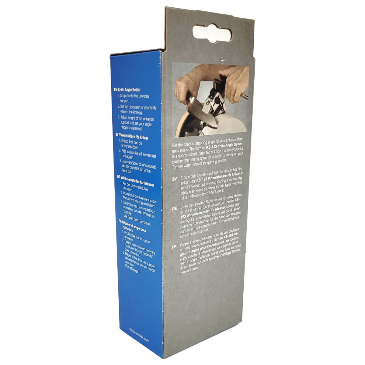 Accesorios Tormek KS-123 guia afilado cuchillos en T4 y T85