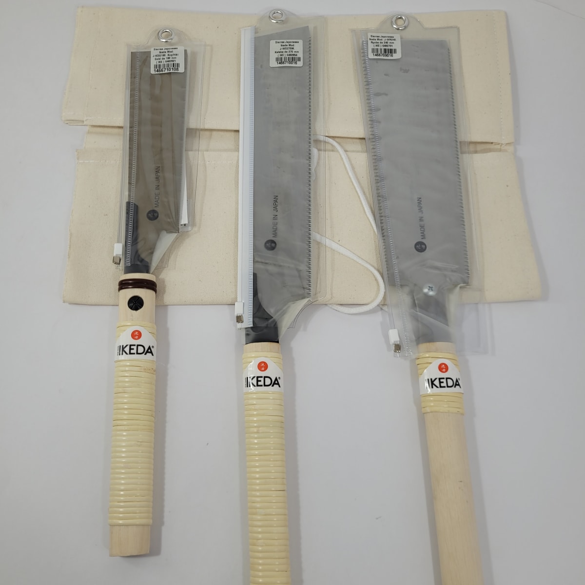 Pack 3 Sierras Ikeda mas Estuche3