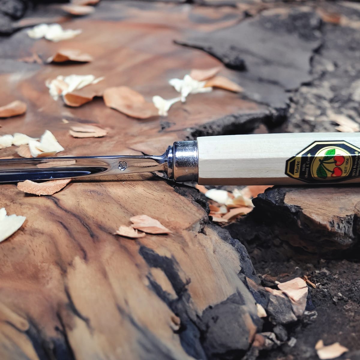 Set 3424 SB de 3 Mini Gubias y 1 Cuchillo Two Cherries para Xilografia y Tallado8