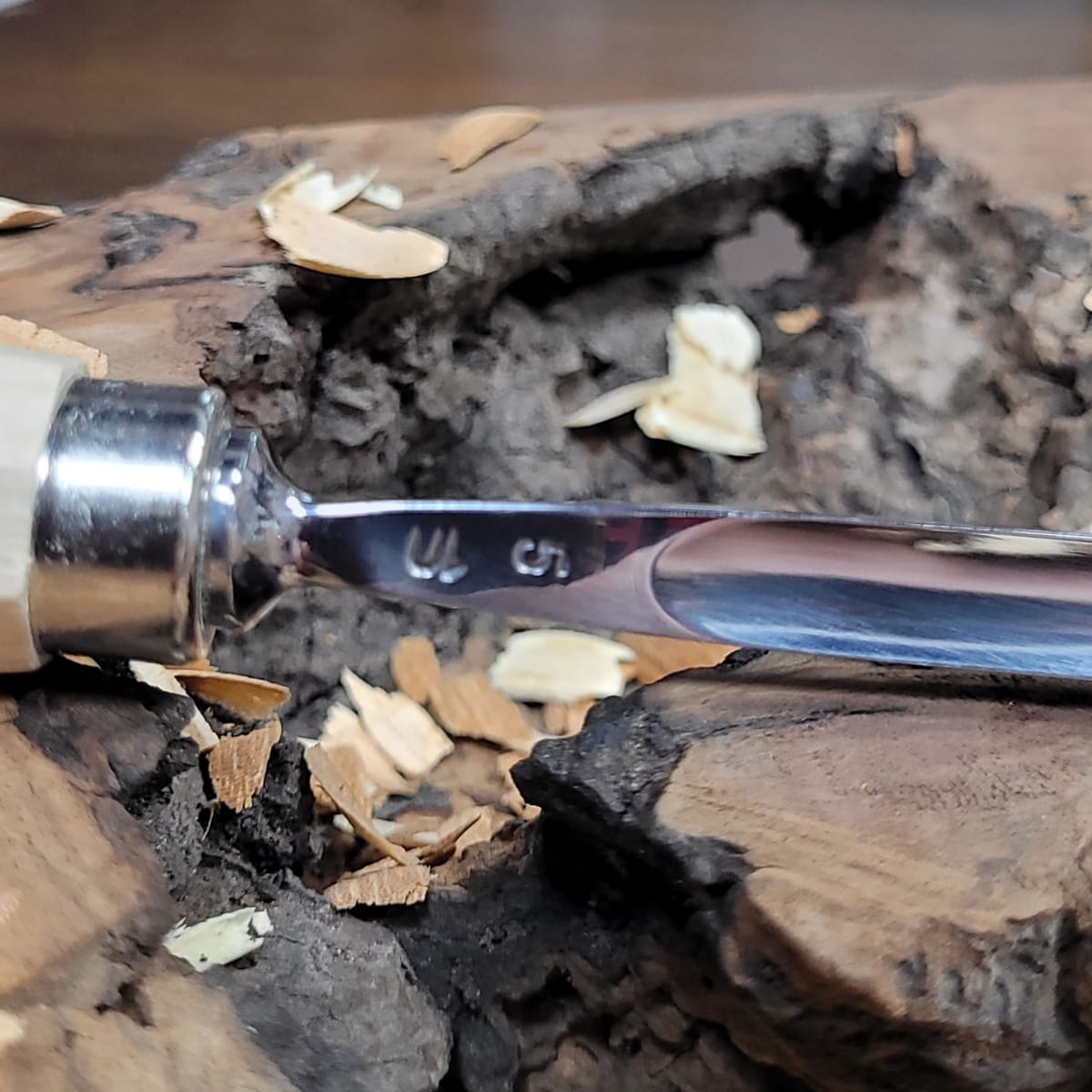 Set 3157 LRT de 12 Gubias 4 Mini Piedras de Arkansas y 1 Estuche de Cuero Two Cherries para Tallado39