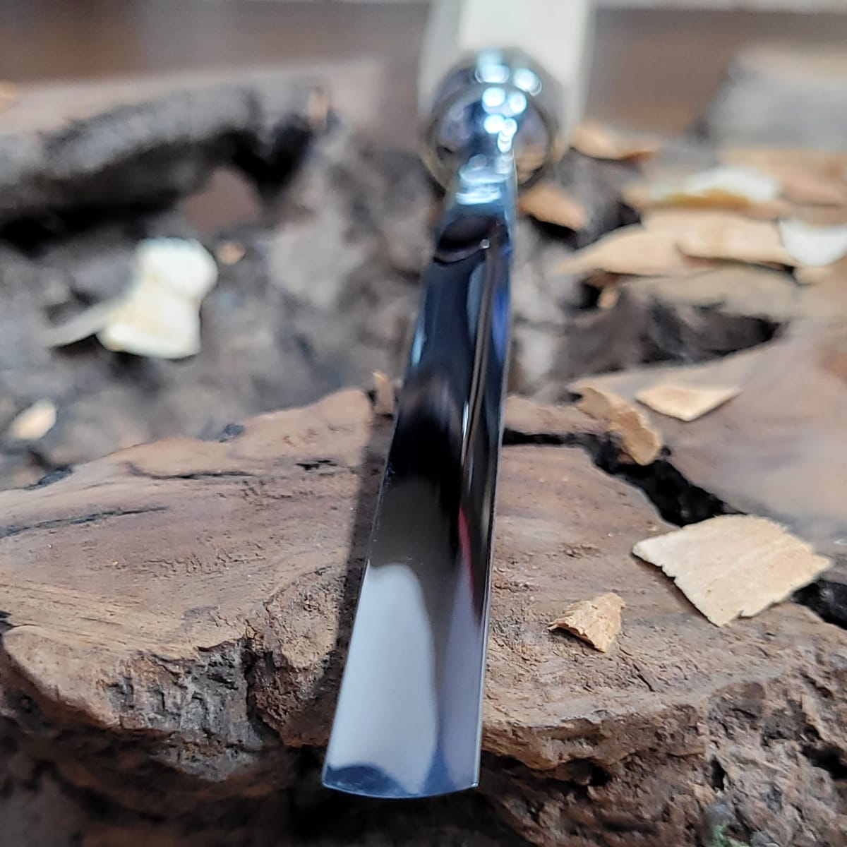 Set 3157 LRT de 12 Gubias 4 Mini Piedras de Arkansas y 1 Estuche de Cuero Two Cherries para Tallado40