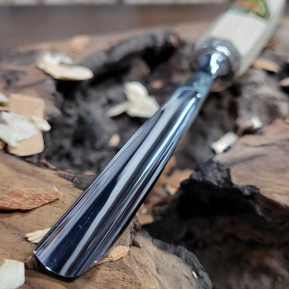 Set 3157 LRT de 12 Gubias 4 Mini Piedras de Arkansas y 1 Estuche de Cuero Two Cherries para Tallado45