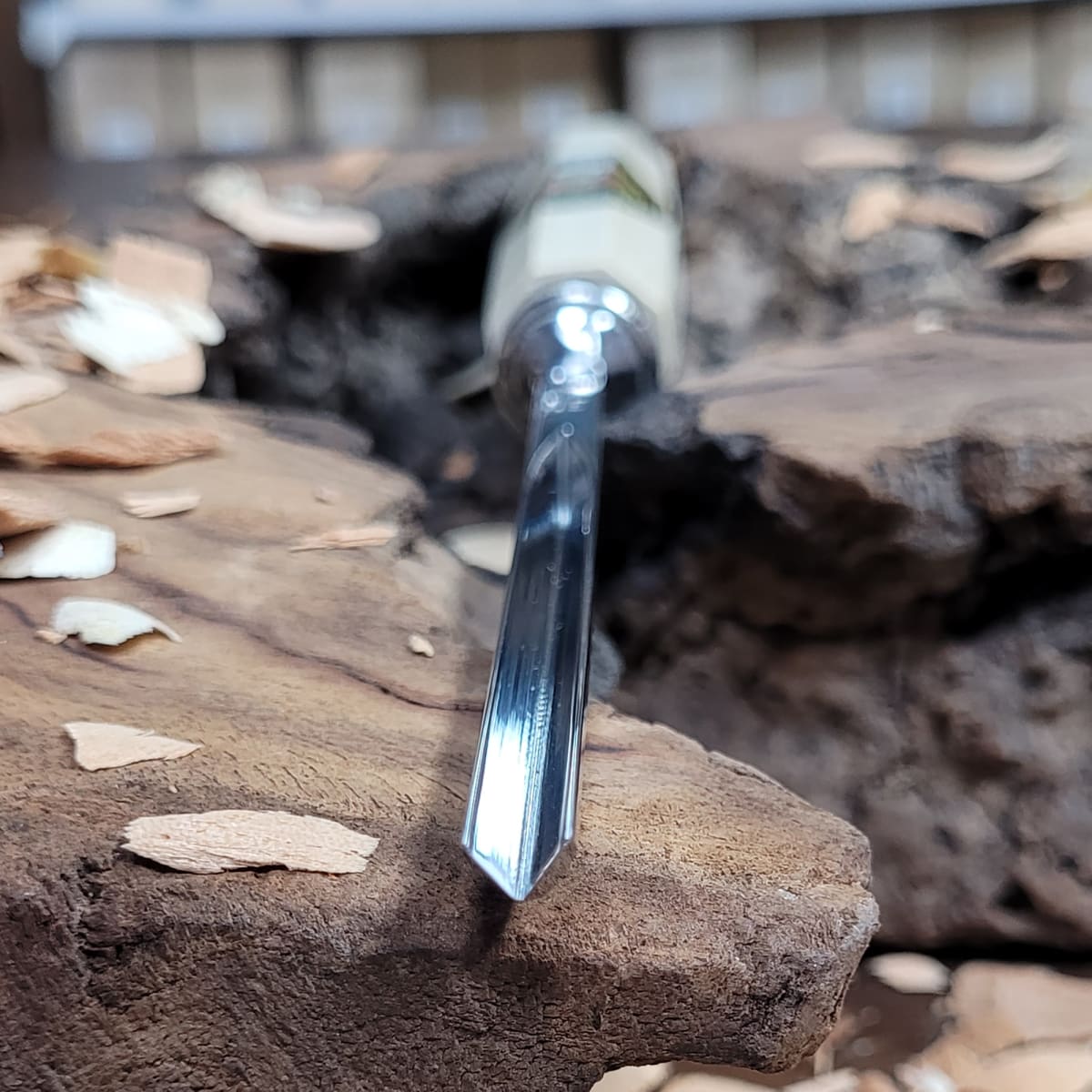 Set 3157 LRT de 12 Gubias 4 Mini Piedras de Arkansas y 1 Estuche de Cuero Two Cherries para Tallado54