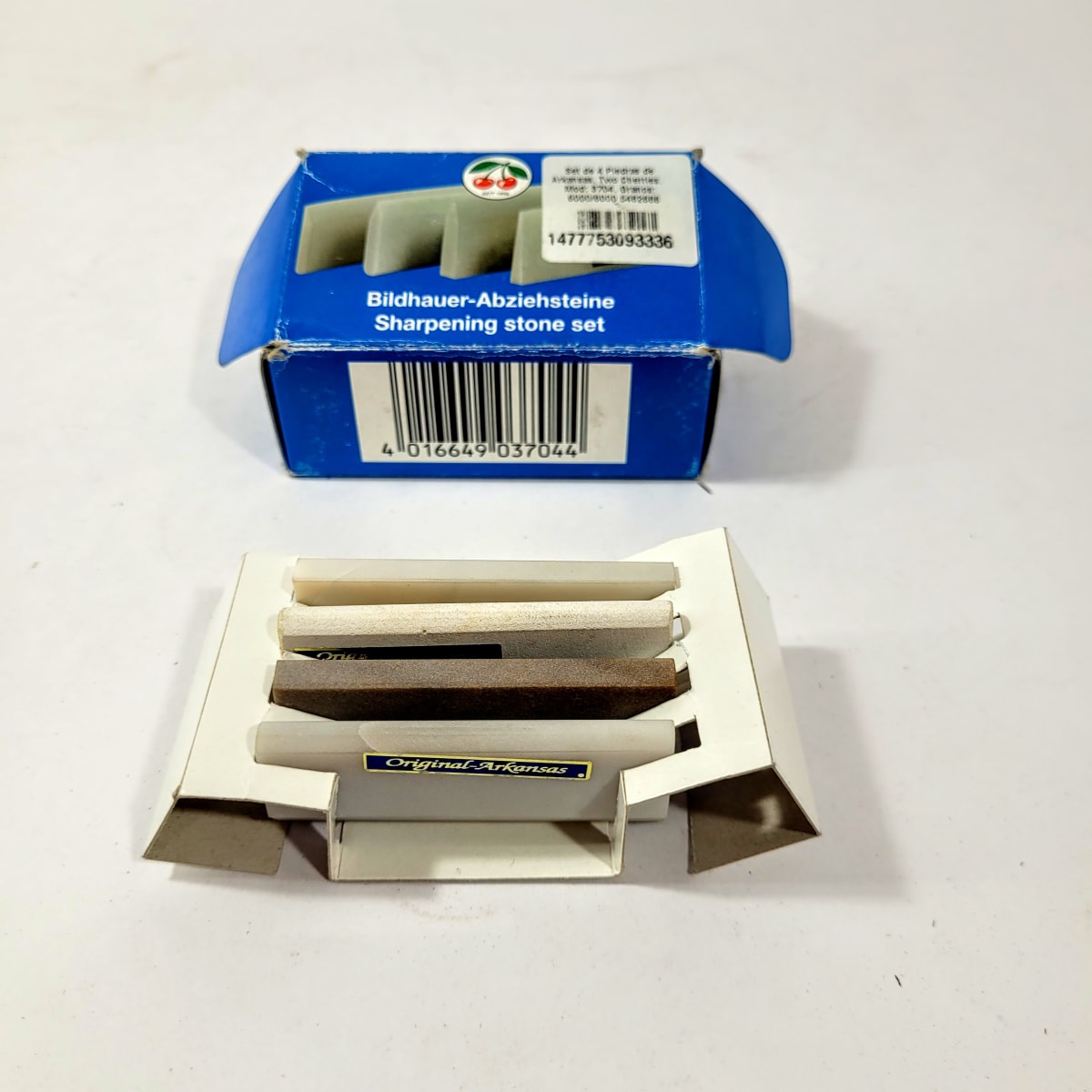 Set de Mini Piedras Multiformas de Arkansas 3704 Two Cherries de Doble Grano 6000/8000 (Open Box)7