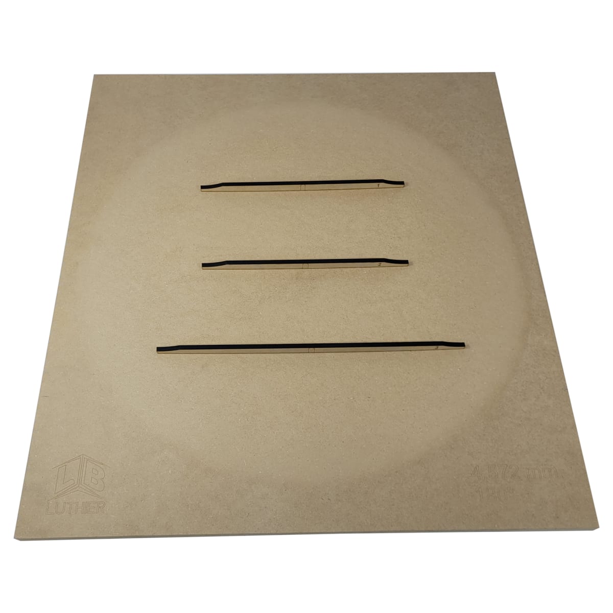 Plato Radiado para Lijado de Bombatura y Pegado de Barraje en Guitarras Acústicas o Archtop6