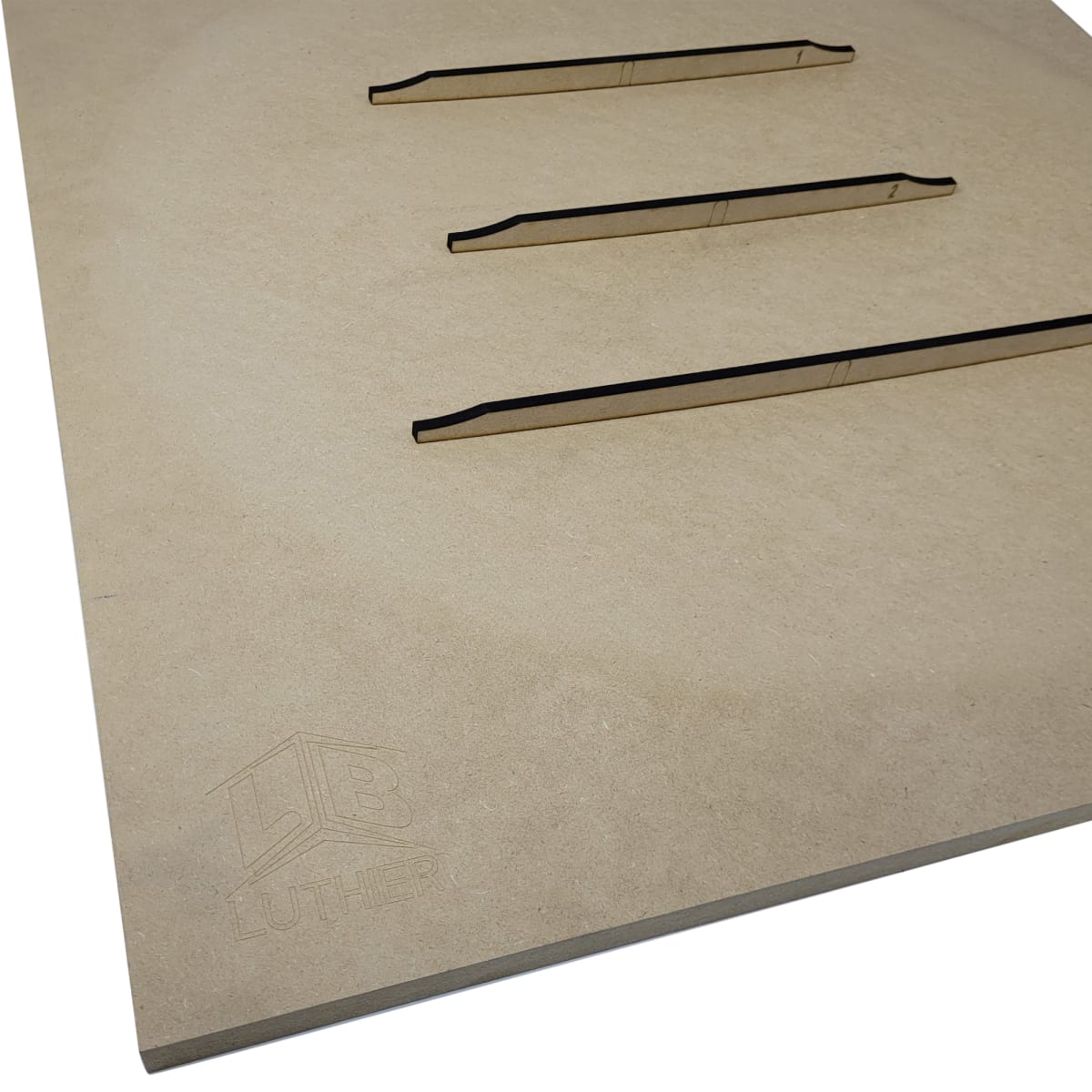 Plato Radiado para Lijado de Bombatura y Pegado de Barraje en Guitarras Acústicas o Archtop7