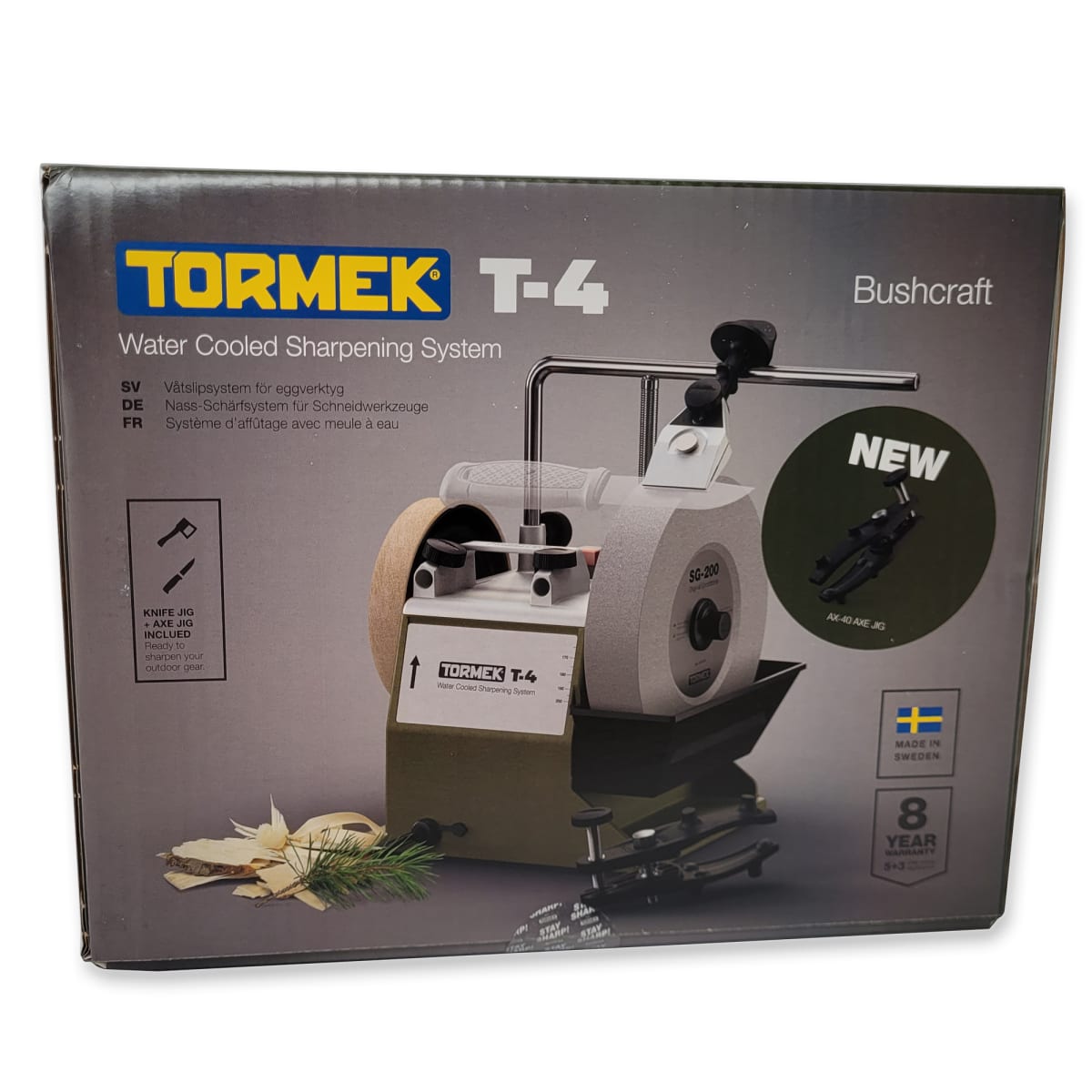 Afiladora Profesional Tormek T4 Bushcraft para Herramientas2